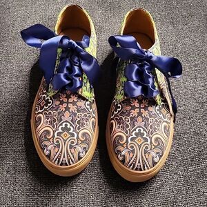 Clover Canyon Paisley Lace Ups